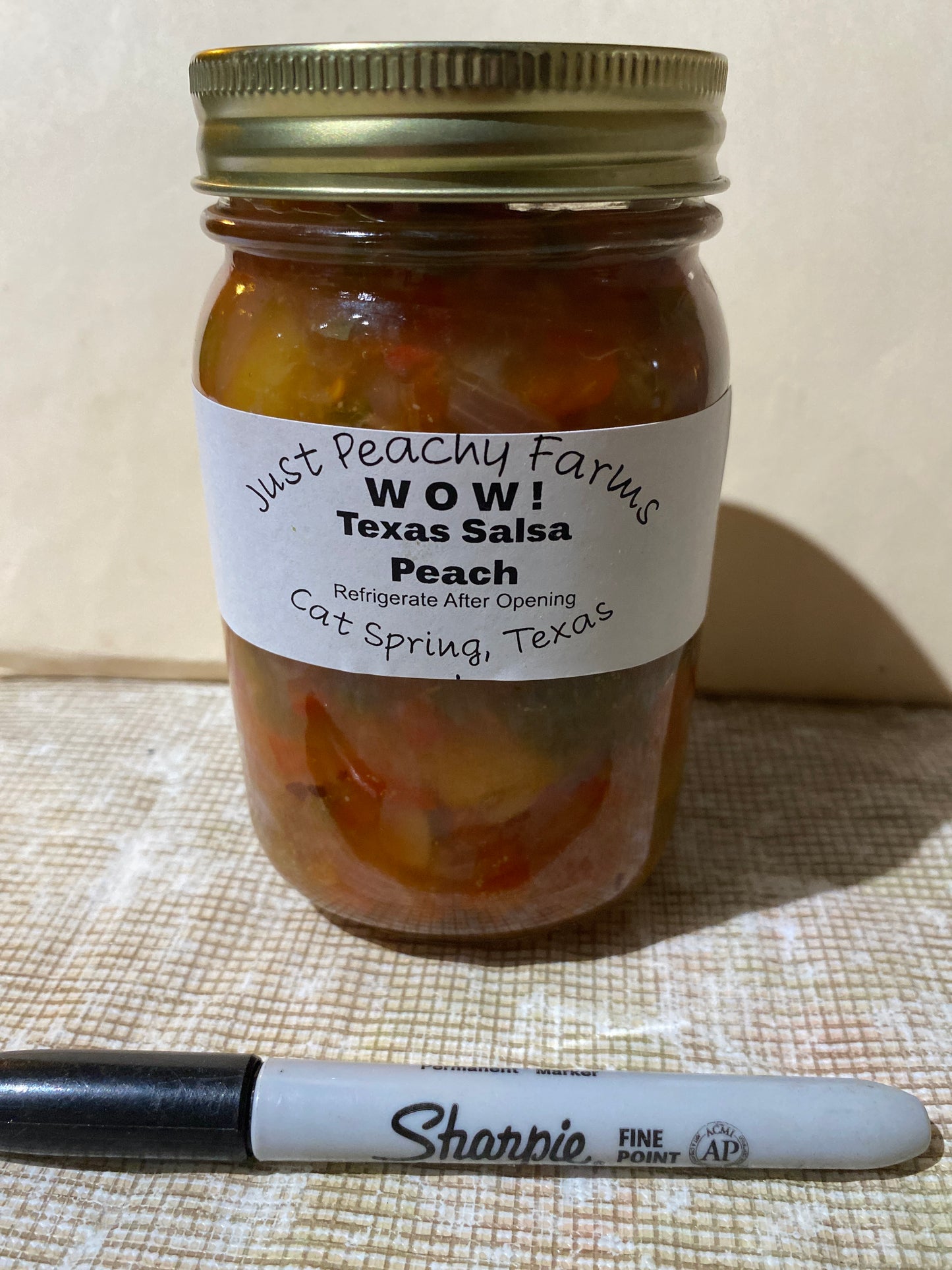 Salsa, Peach, mild