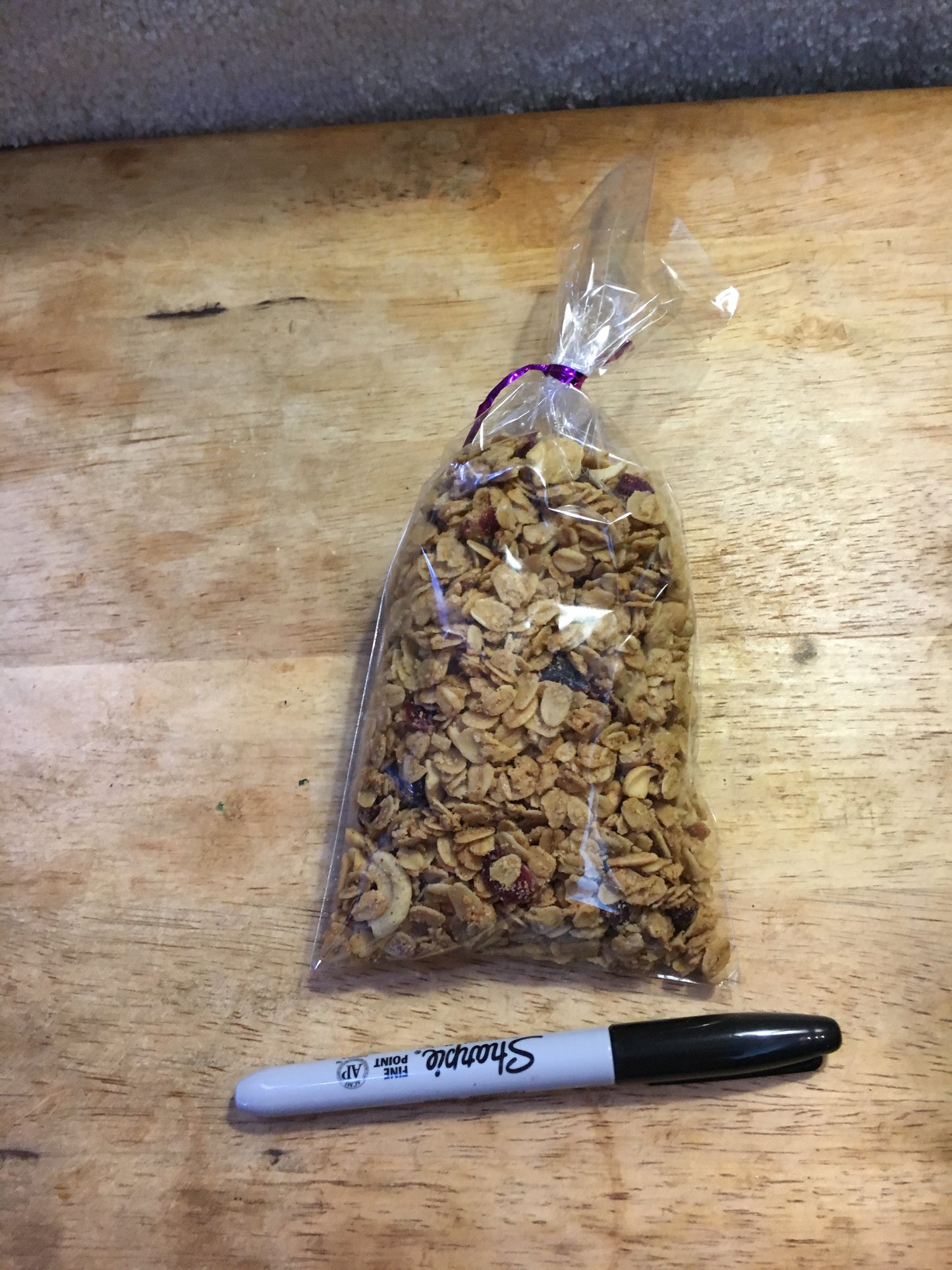 Granola, Four C’s (Cayenne, Cranberries, Cinnamon, Cashews)